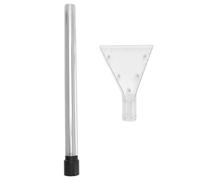 Extractor Accessory for Carpet Cleaning Vacuum, Clear Head with Stainless Steel Tube for 32mm 35mm Wet Vacuum Cleaners - Powerful Dirt Removal, Durable Transparent Design, Ideal