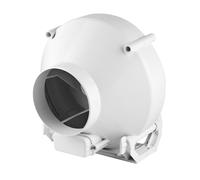 Extractor fan 160 mm Inline fan Centrifugal fan WP IP44 Exhaust air ventilator