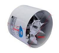 Extractor Fan, Bathroom Toilet Wall Mini Air Extractor - Kitchen Home 4" Metal Pipe Ventilation Duct Fan For Venting(Bianco)