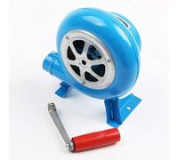 Extractor Fan,Inflatable Blower BBQ Crank Fan Manual Forge Blower Hand Crank -150W