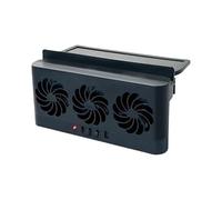 Extractor Fan, Solar Car Radiator Cooling Fan Eliminate Peculiar Smell Car Window Air Vent Fan USB Powered Auto Ventilation Fan for All Cars(Nero)