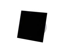 100 mm Wall fan Extractor fan System Silent Trax Black Glass Air exhaust IPX4