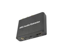 Extractor for HDTVs with SPDIF Coaxial Right/Left and 3.5mm Output 192KHz High Sample Rate with USB Cable