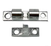 Extractor Panels Mounting Hardware Glass Panel Mounting Latch Range Hood Fastener Set Stainless Steel for Appliance Repair 5.45x1cm(The 7th)