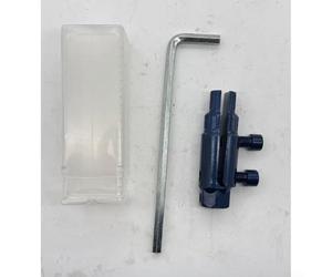 Extractor Tool for Faucet and Angle Valve Broken Screws Featuring Optimized Geometry for Reliable Thread Engagement