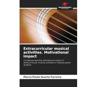Extracurricular musical activities. Motivational impact: Contextual learning. Motivational impact of extracurricular musical activities on classical guitar students