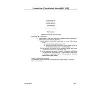 Extradition (Provisional Arrest) Bill Amendment to be moved on report (House of Lords) HLB 106 c