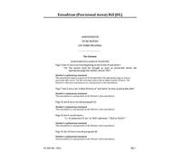 Extradition (Provisional Arrest) Bill Amendments to be moved on third reading (House of Lords) HLB 106 TR c
