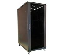 Extralink - 19" 37U 600x600 black flat pack rack