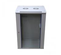 Extralink 19" Rack 18U 600mm t Glass Grey
