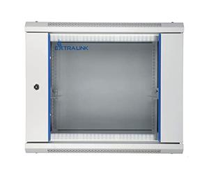 Extralink 9U 600X600 Wall-Mounted Rackmount Cabinet Grey