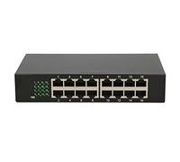 Extralink Hexon, Unmanaged Switch, 16 Ports 10/100 Mbps, Desktop Chassis, Easy to Use, Suitable for Small and Medium Offices and Networks