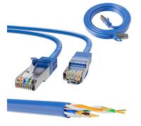 EXTRALINK LAN Patchcord Cat.6A s/FTP 1 m 10G SHIELDED FOILED TWISTED PAIR BARE - Network - CAT 6a
