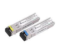 Extralink WDM SFP Module Singlemode 1.25G LC 1310/1550nm up to 20km - Compatible with Ubiquiti UniFi Netgear Cisco TP-Link MikroTik QNAP Zyxel Synology - Gigabit Transceiver for Switch Router