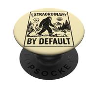Extraordinary By Default Alien Bigfoot Dachshund Dog PopSockets Adhesive PopGrip