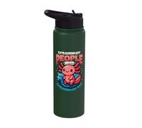 Extraordinary People Need Extraordinary Pets Cute Axolotl Stainless Steel Insulated Water Bottle