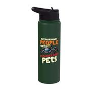 Extraordinary Pets Dancing Spider Peacock Spider Stainless Steel Insulated Water Bottle