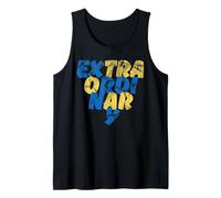 Extraordinary Typography Quote for Unique & Confident Minds Tank Top