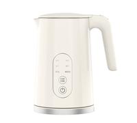 1.7L Cordless Electric Sensor Kettle Stainless Steel Interior - 5 Temperature Settings ExtraStar Beige One Size