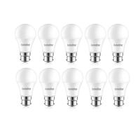ExtraStar 10W LED Globe Bulb B22 Warm White 6500K pack of 10 ExtraStar White