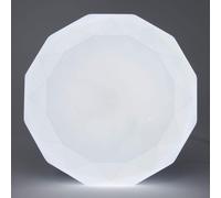 ExtraStar 12W LED Integrated Flush Light Ceiling Light Cold White 26cm (Dia) ExtraStar White