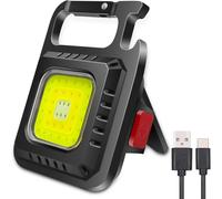 ExtraStar 12W LED Rechargeable Keychain Worklight Camping Light in Black ExtraStar Black