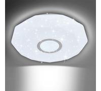 ExtraStar 18W LED Flush Ceiling Light Cold White 6500K, 1950 Lumen, Diamond Shape ExtraStar White
