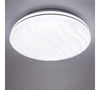 ExtraStar 18W LED Integrated Flush Light Ceiling Light cold white 33cm (dia) ExtraStar White
