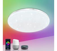 ExtraStar 20W WIFI LED Integrated flush Light Ceiling Light 26CM ExtraStar Multicolor