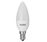 ExtraStar 5W LED Candle Bulb E14, Daylight 6500K in White ExtraStar White