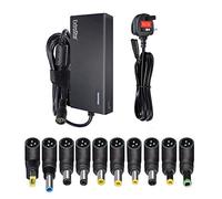 EXTRASTAR 90W Voltage Adapter, 15V-20V/MAX 4.5A Universal AC to DC Multi Power Adapter, Switching Built-in IC Power Supply with 10 Selectable Adapter Tips and 5V/2.1A USB port
