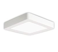 EXTRASTAR Ceiling Lights 18W, 1800LM Modern Square Led Ceiling Light, 115W Equivalent, Ø170 mm Ceiling Light Fixture for Kitchen, Bedroom, Living Room, Hallway - Daylight White 6500K