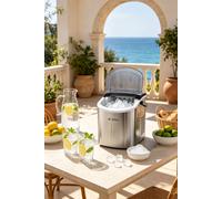 ExtraStar Countertop Ice Maker Machine with 1.3L Water Tank, Includes Ice Scoop in Grey ExtraStar Grey