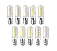EXTRASTAR E14 Cooker Hood LED Bulbs 3W, 6500K Cool White Daylight, 380LM, 34W Equivalent, Energy Saving Lightbulbs, Non-Dimmable, Pack of 10