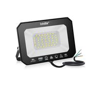 EXTRASTAR LED Floodlight with Motion Sensor, 30W 2550LM Outdoor LED Security Lights, IP65 Waterproof Outdoor Flood Light Wall Light for Garden, Patio, Backyard, Garage-6500K Daylight