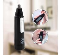 ExtraStar Men's Cordless Nose/ Ear Trimmer, Black, Powered by AA Battery in Black ExtraStar Black