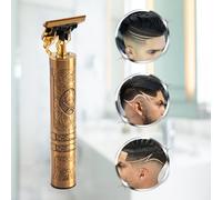 ExtraStar Men's Cordless Professional Clipper, Male USB Rechargeable in Gold ExtraStar Gold