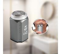 ExtraStar Men's Cordless Professional Shaver, USB Rechargeable, Silver ExtraStar Silver