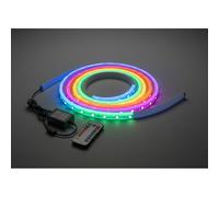 ExtraStar Neon LED Strip 5M Cable with Power Adapter andRemote Control, 9W/M, RGB