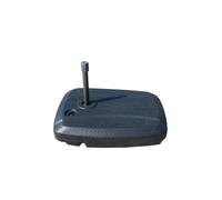 ExtraStar Parasol Base with Wheels Water Sand Fill 60L in Black ExtraStar Black