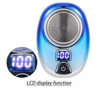 Extrastar Professional Travel Shaver Usb Type-C Rechargeable In Blue Blue One Size