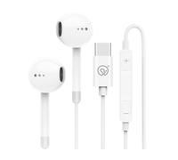 ExtraStar Type-C Handsfree Earphone with Mic, 1.2M cable in Light Grey ExtraStar Light Grey