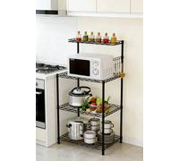ExtraStar Vertical Multi-Level Storage Rack in Black ExtraStar Black