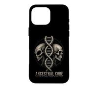 Extraterrestrial Genome Cosmic DNA Alien Evolution Ancestral Case for iPhone 16 Pro Max