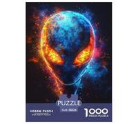 Extraterrestrial Life 1000pcs Paper Jigsaw Puzzle Puzzle What Happens Next Puzzle Educational Games for Adults And Kids 38x26cm/1000pcs