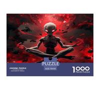Extraterrestrial Life Jigsaw Puzzles Puzzle for Adults Kids. 1000 Piece Impossible Challenge Toy Educational Games Home Decoration for Adults& Kids Age 14 Years Up 70x50cm/1000pcs