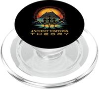 Extraterrestrial Life UFO History Believer Alien Visitors PopSockets PopGrip for MagSafe