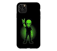 Extraterrestrial Metalhead Devil Horns Hand Sign Case for iPhone 11 Pro Max