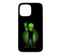 Extraterrestrial Metalhead Devil Horns Hand Sign Case for iPhone 13 Pro Max