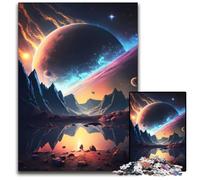 Extraterrestrial Oasis 1000 Piece Jigsaw Puzzles for Adults Puzzles for Adults Brain Challenge Gift, Educational Activity for Teenagers 50x75CM/19.68x29.52inch
